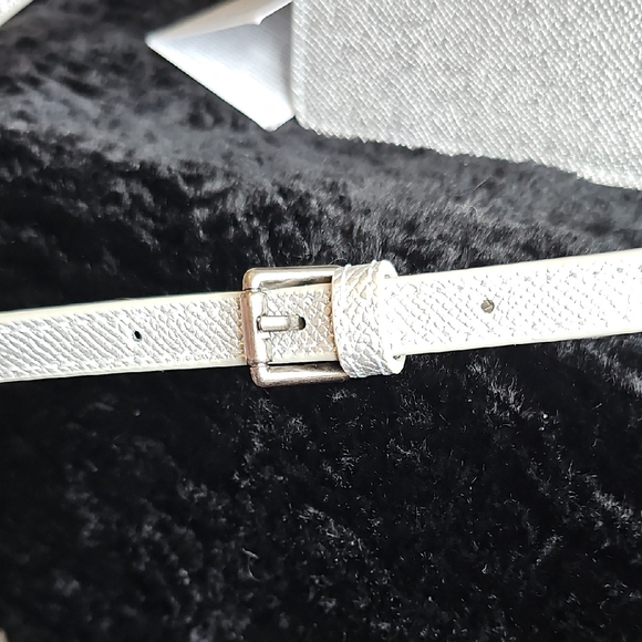 Kurt Geiger Silver Crossbody Bag with Structured Design and Flap Closure NWT - Picture 8 of 10